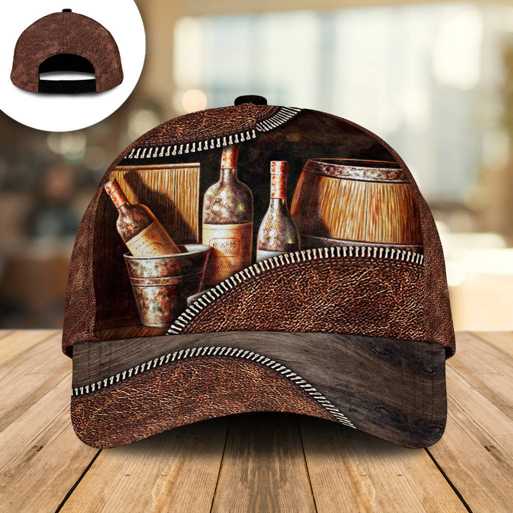 Vintage Wine Lover Classic Style – Classic Cap