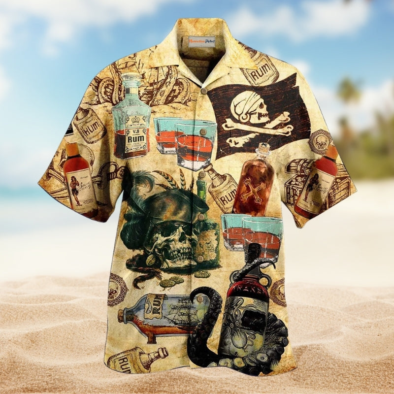Wine And Skull My Life Limited Edition – Hawaiian Shirt