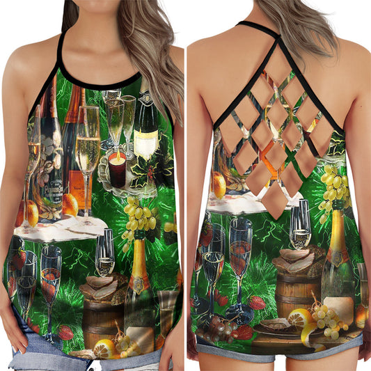 Wine So Good Fruit Accent - Hollow Tank Top