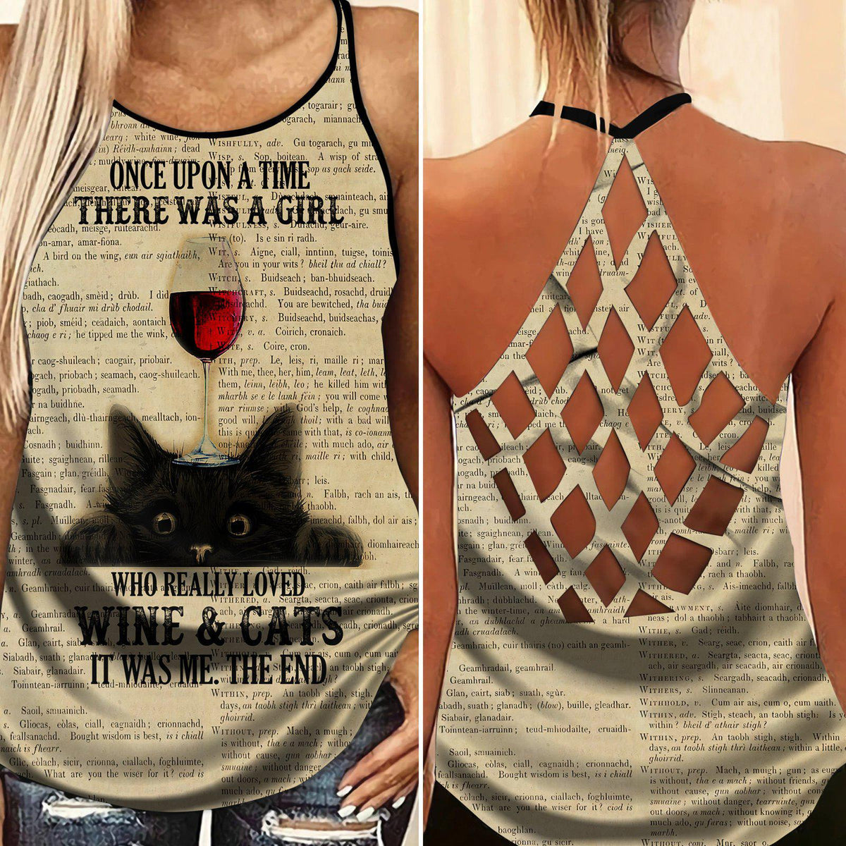 Wine So Good Style Limited Edition 10 – Hollow Tank Top