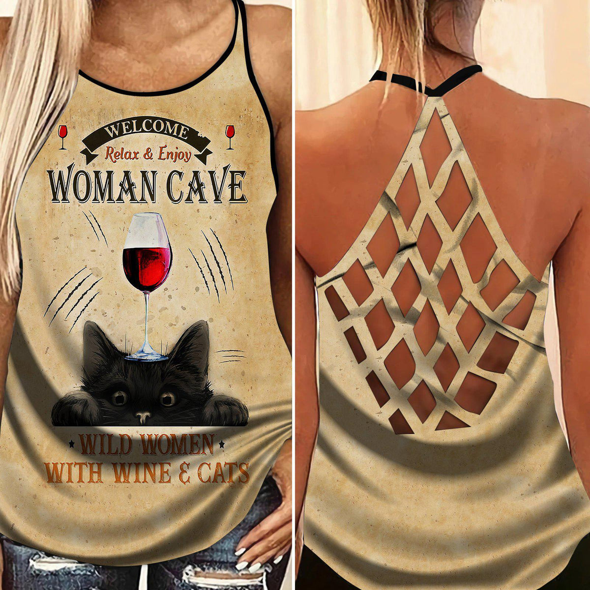 Wine So Good Style Limited Edition 9 – Hollow Tank Top