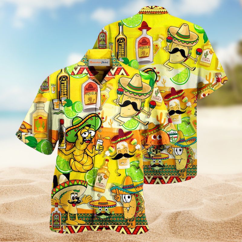 Wine Tequila Magic Water Edition – Hawaiian Shirt