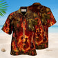 Guitar Flaming Music Speaks Style – Hawaiian Shirt