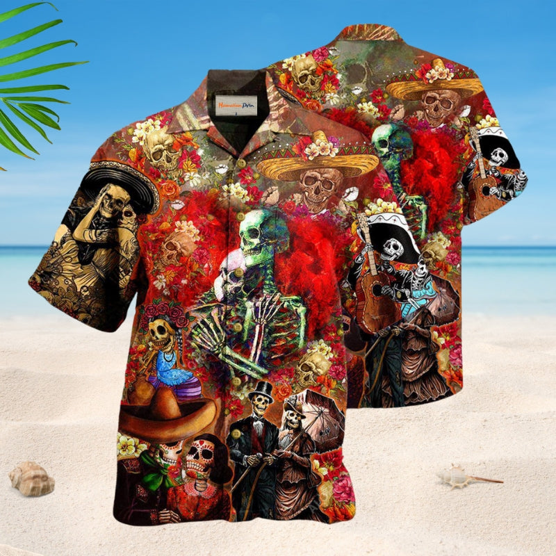 Skull Until Separated By Death – Hawaiian Shirt