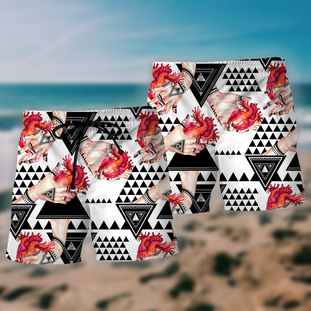 Mystic Witch Ritual Hand Art - Beach Short