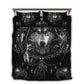 Black Wolf Dreamcatcher Bedding Cover For Nature Bedroom Decor
