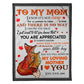 Wolf Lifelong Love Message 50 x 60 Inch Flannel Blanket For Cozy Bedroom And Sofa Decor