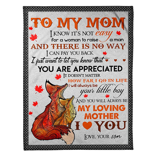 Wolf Lifelong Love Message 50 x 60 Inch Flannel Blanket For Cozy Bedroom And Sofa Decor