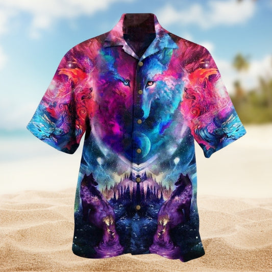 Wolf Life Style Limited Edition – Hawaiian Shirt