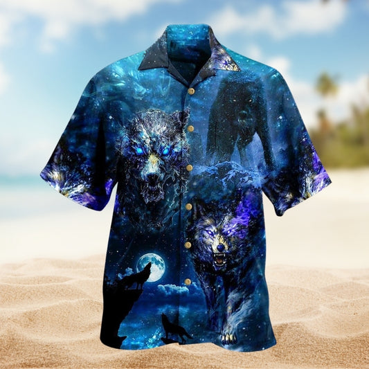 Wolf What Doesn’t Break Me Makes Me Run Faster Limited Edition – Hawaiian Shirt