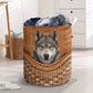 Wolf Basic Style – Laundry Basket - Owls Matrix LTD