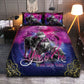 Wolf Couple Love Bedding Cover For Nature Bedroom Decor