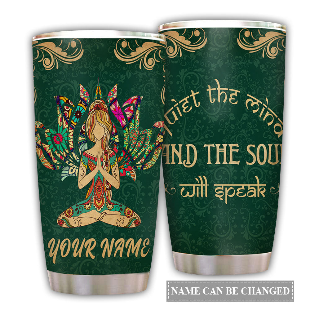 Yoga And The Soul Personalized 20 Oz Tumbler