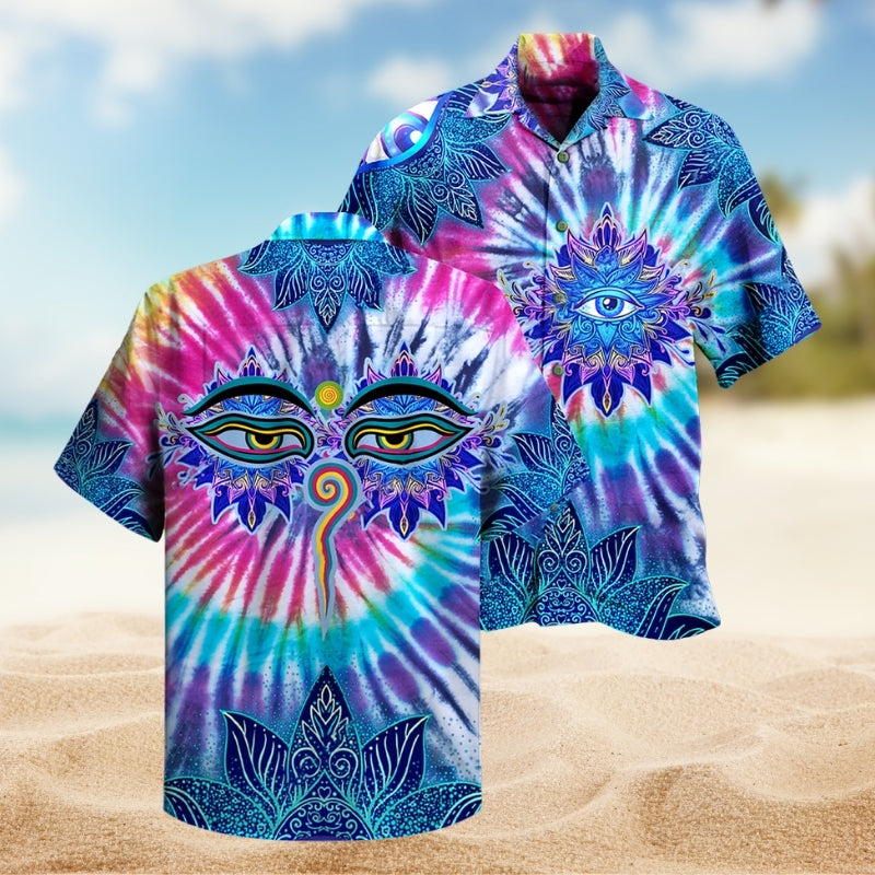 Yoga Eyes Love Mandala Limited Edition – Hawaiian Shirt