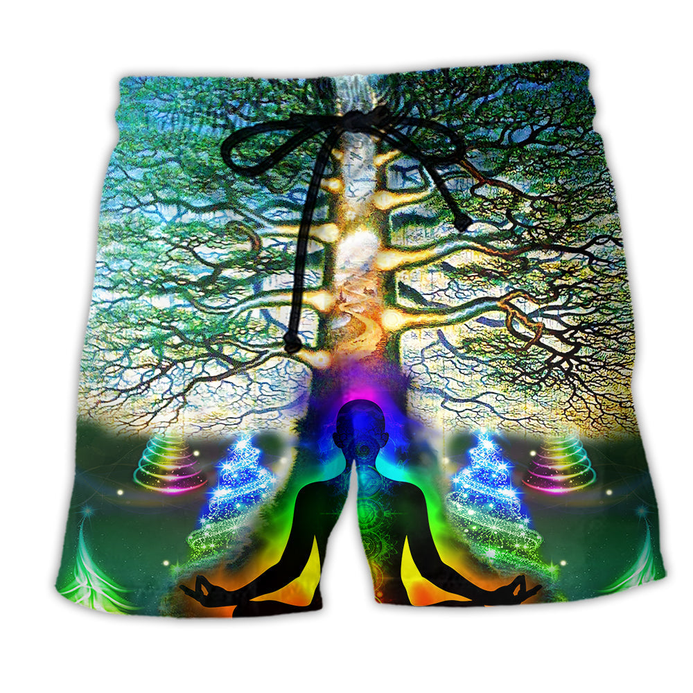 Yoga Tree Of Life Cool Style – Beach Short
