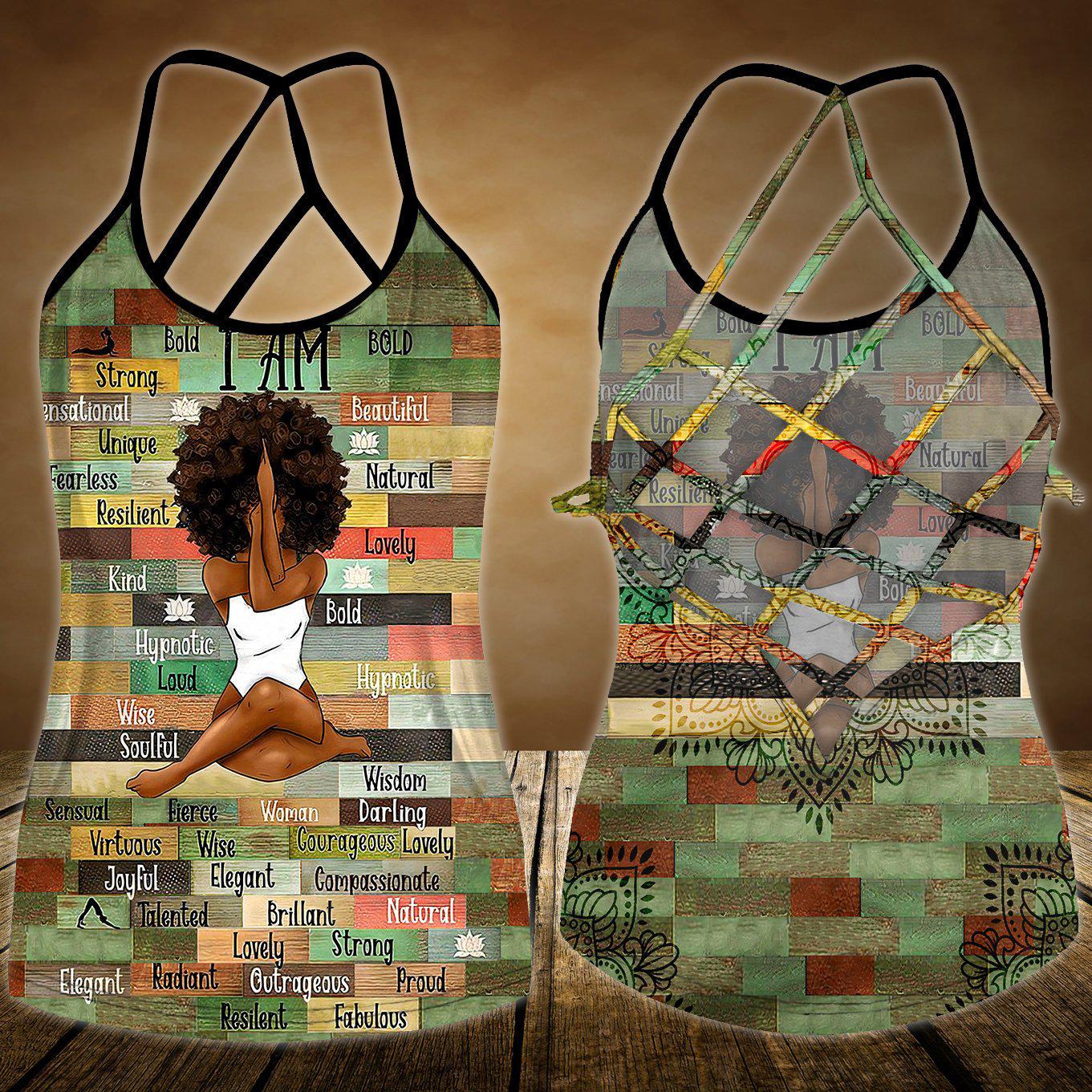 Yoga Meditation Peaceful Limited Edition 10 – Hollow Tank Top