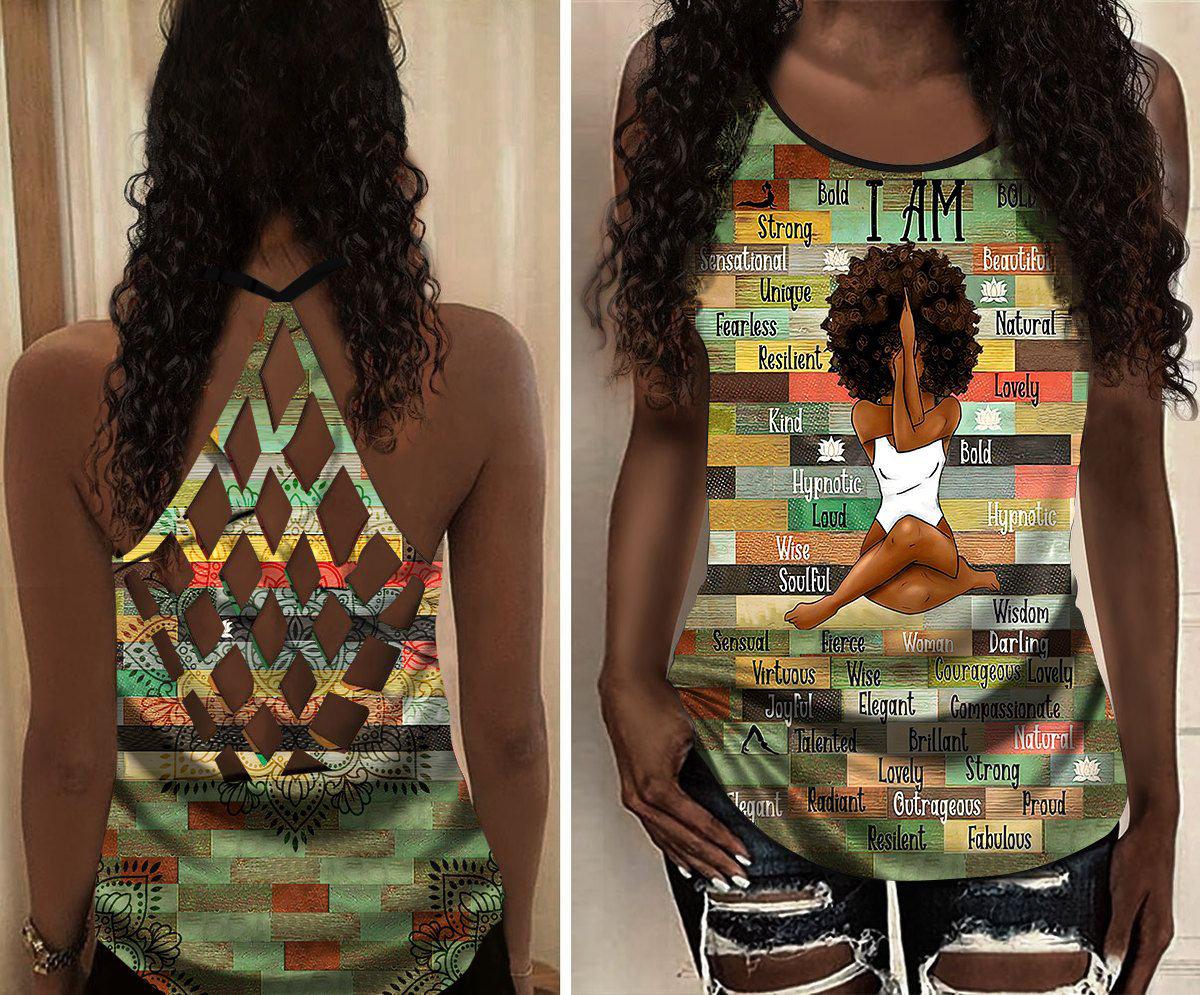 Yoga Meditation Peaceful Limited Edition 10 – Hollow Tank Top