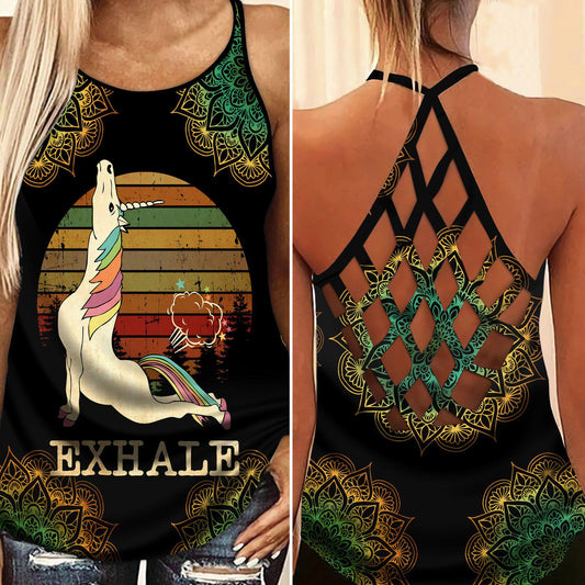 Yoga Meditation Peaceful Limited Edition 2 – Hollow Tank Top
