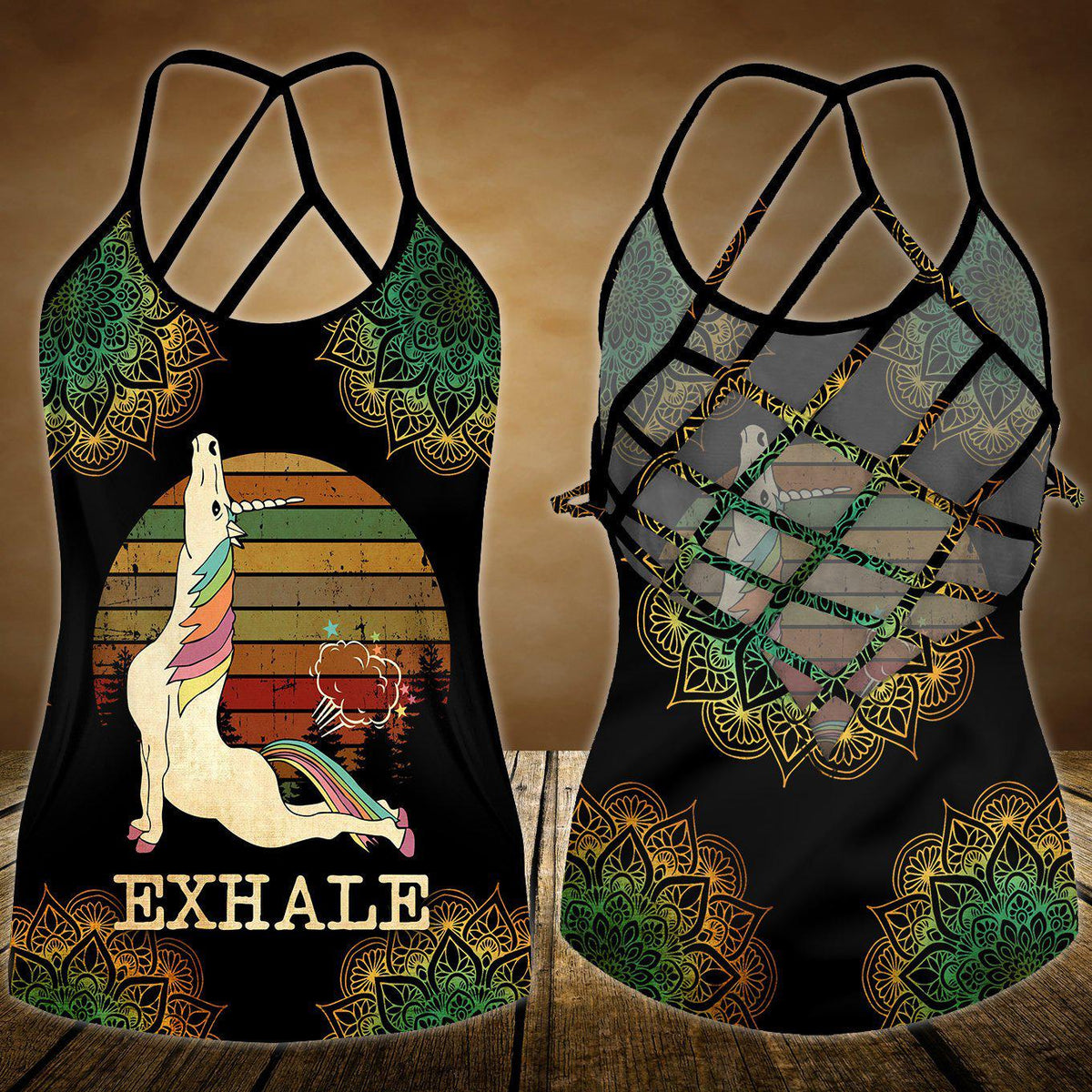 Yoga Meditation Peaceful Limited Edition 2 – Hollow Tank Top