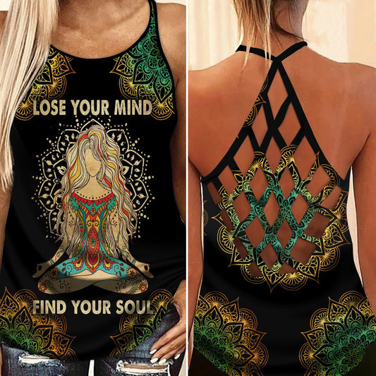 Yoga Meditation Peaceful Limited Edition 4 – Hollow Tank Top