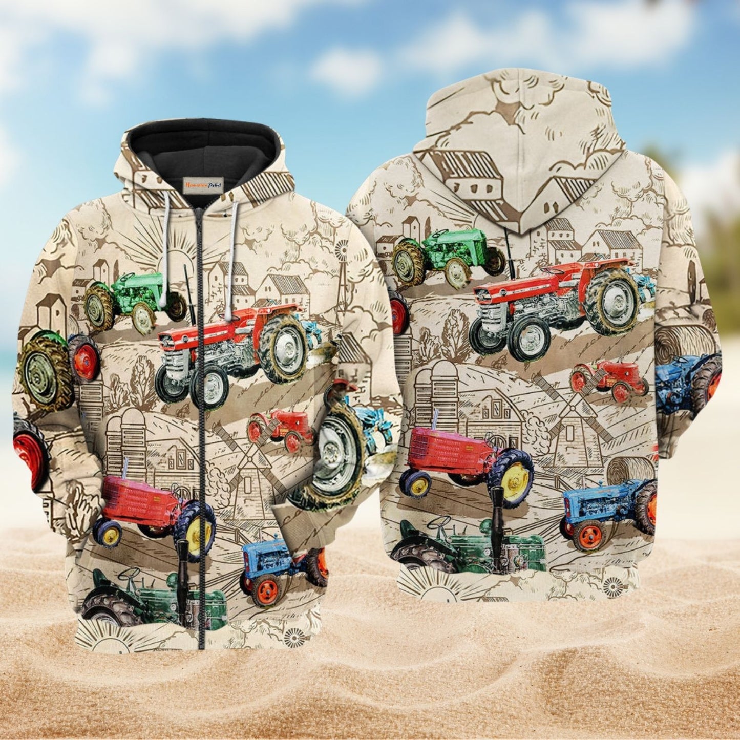 You Can Never Have Too Many Tractors - 3D Hoodie