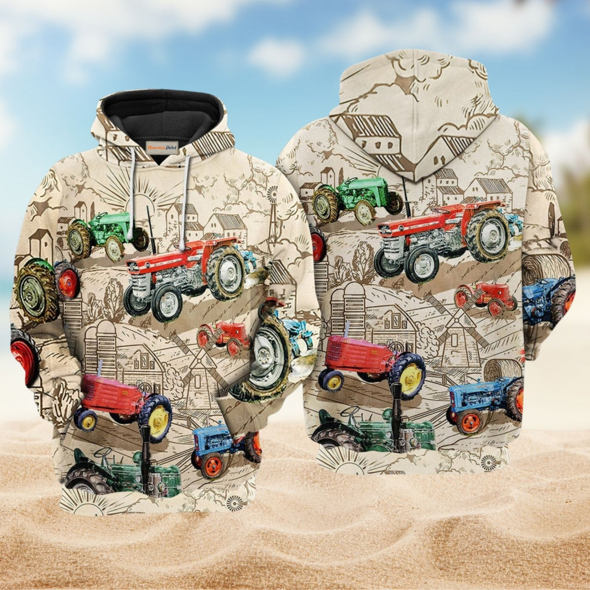 You Can Never Have Too Many Tractors - 3D Hoodie