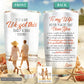 You And Me Couple To My Wife Custom Photo 20 Oz Tumbler