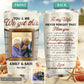 You And Me Couple To My Wife Couple Gift Custom Photo 20 Oz Tumbler For Coffee Travel And Daily Use