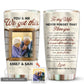You And Me Couple To My Wife Couple Gift Custom Photo 20 Oz Tumbler For Coffee Travel And Daily Use