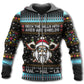 Viking Holiday Battle Humor Quote Art – 3D Hoodie