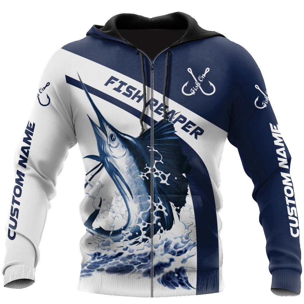 Collection Custom Name Sailfish Fishing – 3D Hoodie
