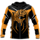 Collection Maori Fishing Hook Orange – 3D Hoodie
