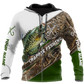 Collection Custom Name Crappie Fishing Camo – 3D Hoodie