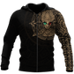 Aztec Mexican Art – 3D Hoodie