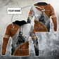 Customize Name Silent Warrior Firefighter – 3D Hoodie