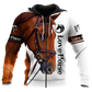 Brown Horse Love 3D Art – 3D Hoodie
