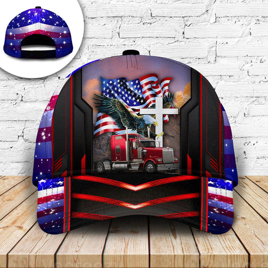 America Eagle Truck Lover Vibes – Classic Cap