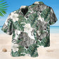 Zebra Lover Tropical Leaf Style – Hawaiian Shirt