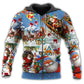 Say Hi From Santa Snow - 3D Hoodie