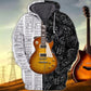 Bass Guitar Musician Art – 3D Hoodie