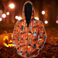 Black Cat Boo Halloween Art – 3D Hoodie