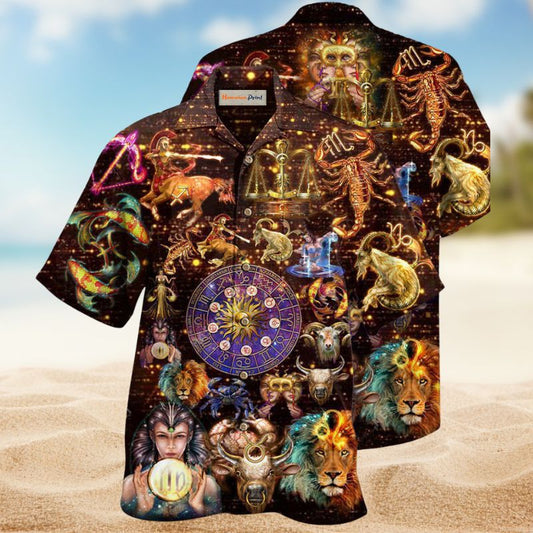 Zodiac Sparkling Signs Edition – Hawaiian Shirt