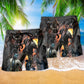 Zombie Apocalypse Dark Cool Art – Beach Short