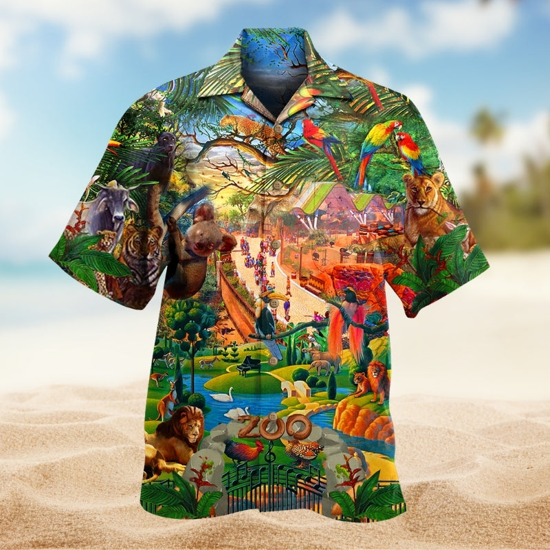 Zoo Animals Love Life Limited Edition – Hawaiian Shirt