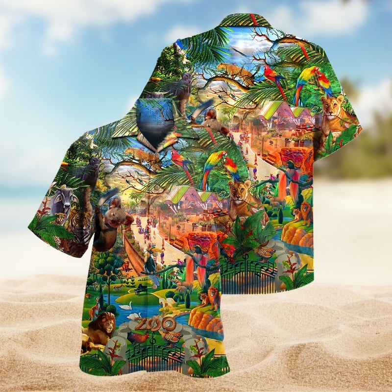 Zoo Animals Love Life Limited Edition – Hawaiian Shirt