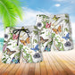 Butterfly Floral Beautiful - Beach Short - Owls Matrix LTD