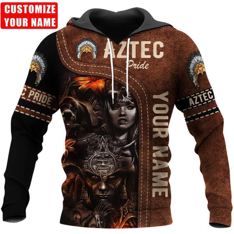Personalized Aztec Pride Art - 3D Hoodie