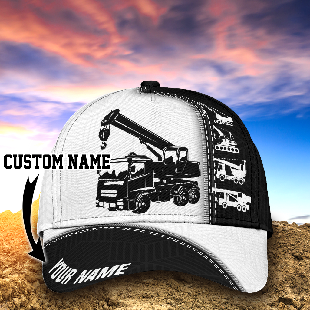 Crane Operator All Over Print – Classic Cap