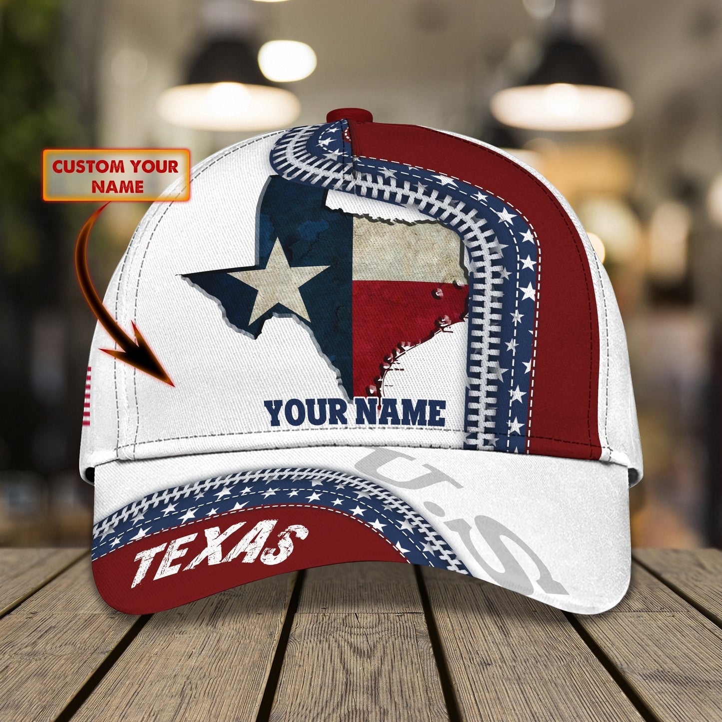 Texas Custom All Over Print – Classic Cap