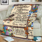 Butterfly To My Daughter Love Mom And Daughter Flannel Blanket For Living Room And Bedroom Styling